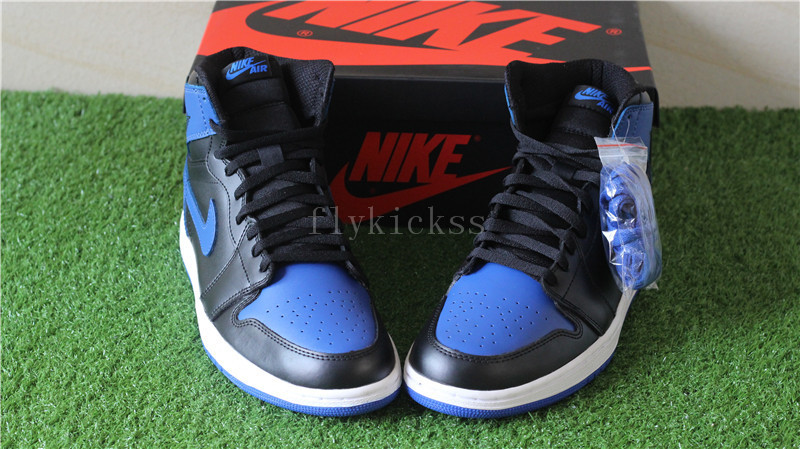 Authentic Air Jordan 1 OG High Royal Black Blue